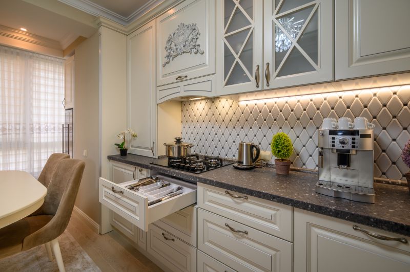Elegant Backsplash Design